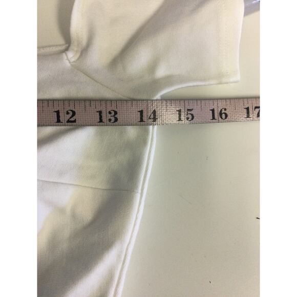 LULU'S XS White How Much I Care Ivory Off-the-Shoulder Midi Dress NEW B60 - Picture 6 of 12